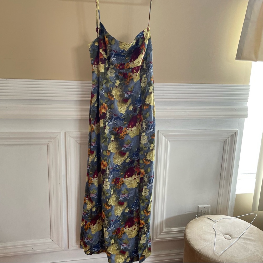 Floral Maxi slip dress